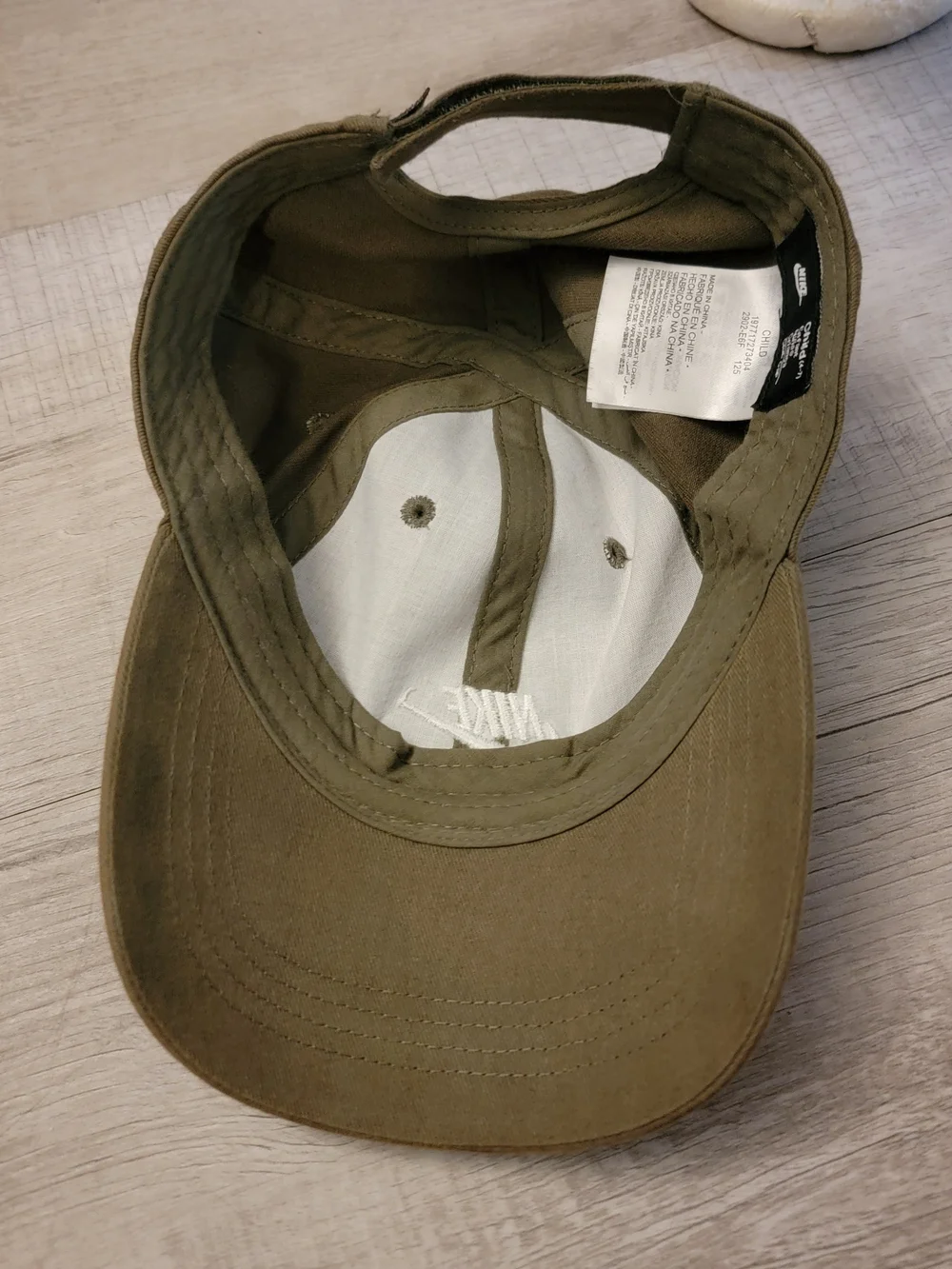 Nike Men's Olive Green Classic Unstructured Cap